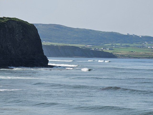 Clean waves breaking at Sh*t Creek and the pump house
